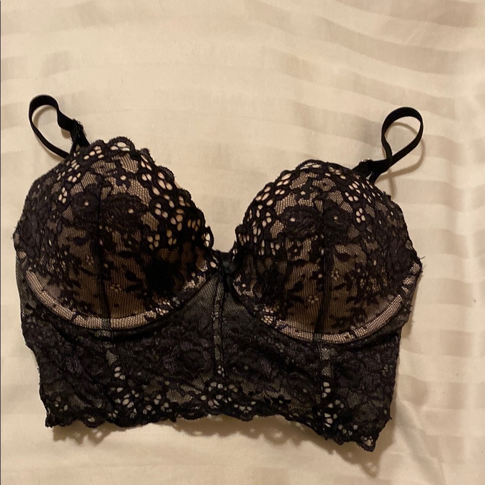 Victoria’s Secret Lace Black Bralette